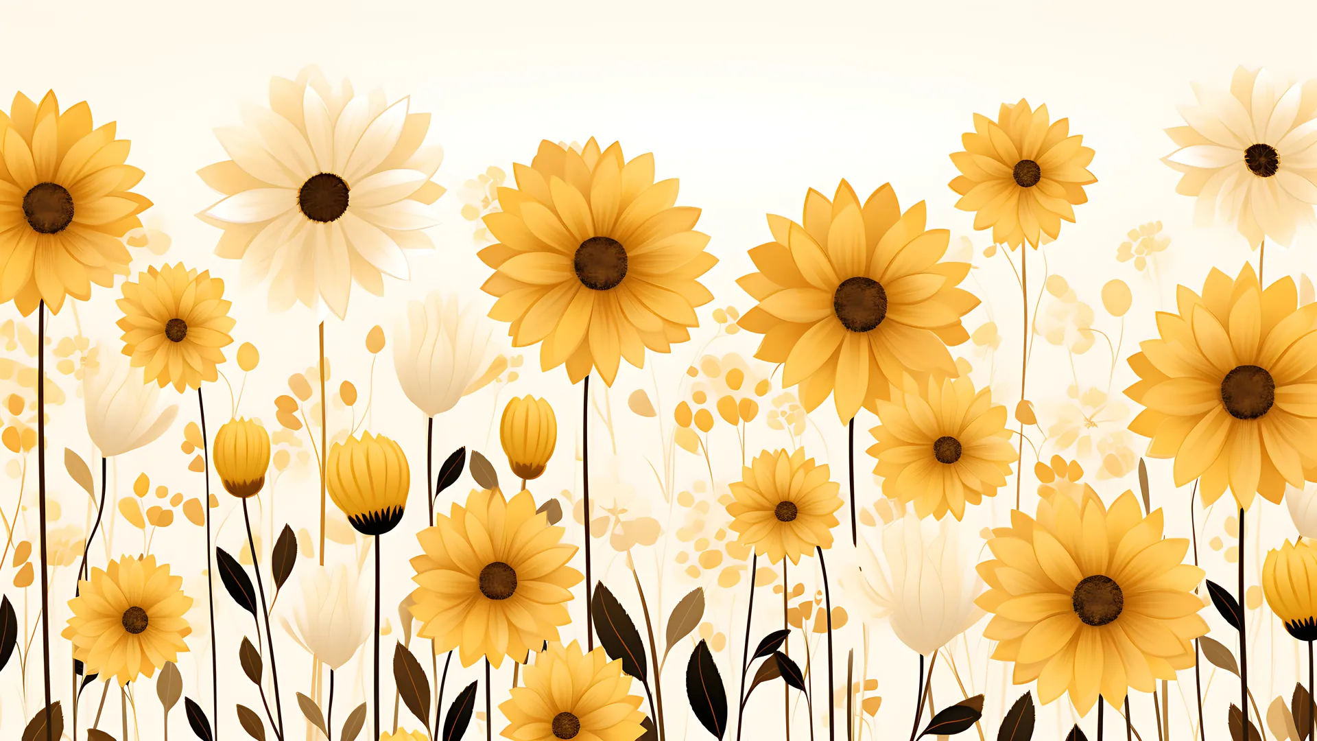 Pale_Yellow_Sunflowers_1_-_TV_Art