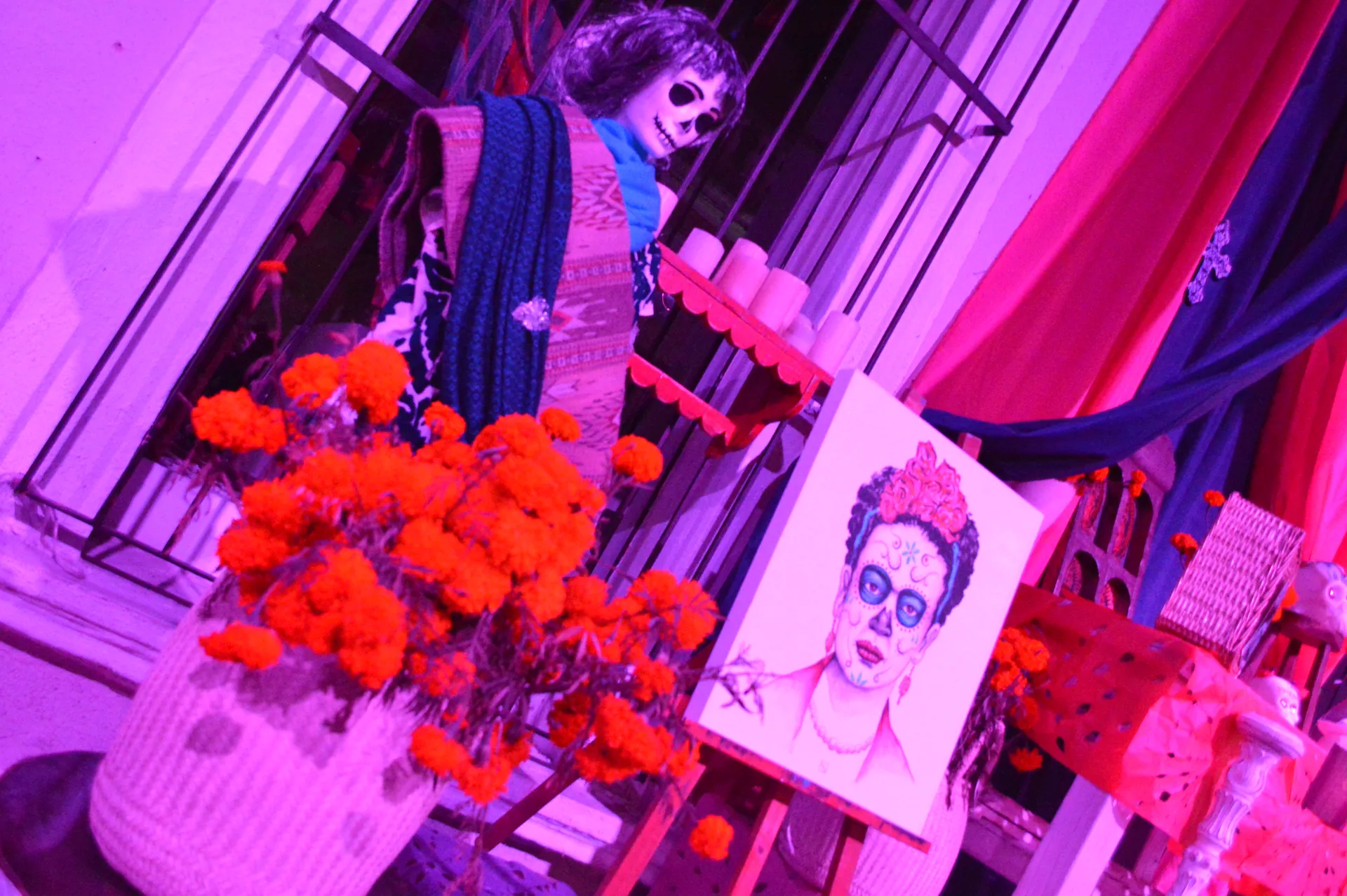 Altar de Muertos a Frida Kahlo