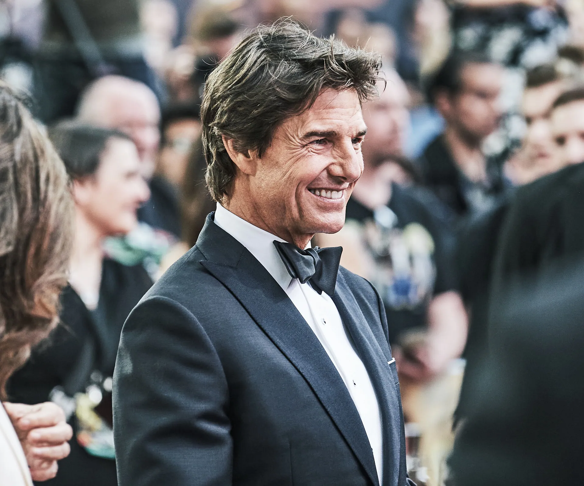 Tom Cruise at Top Gun- Maverick premiere (cropped)