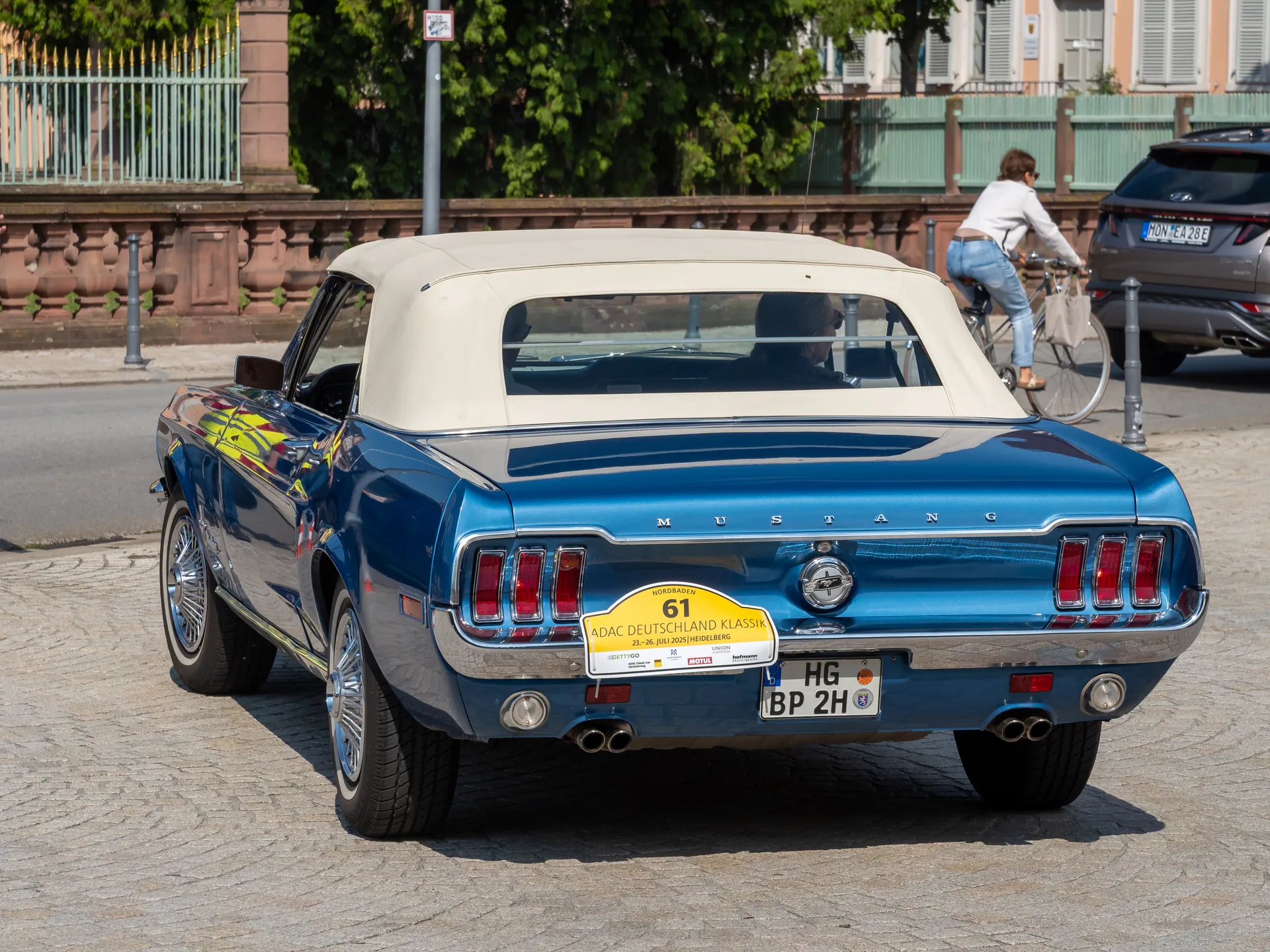 Ford Mustang, ADAC Deutschland Klassik 2025, Schwetzingen (20250726-P1048595)