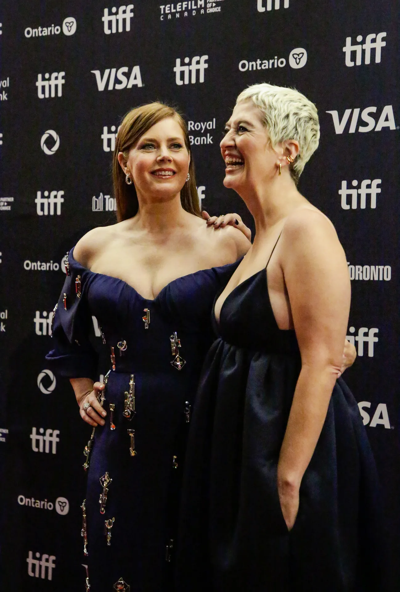 Marielle Heller and Amy Adams at the 2024 Toronto International Film Festival. 01