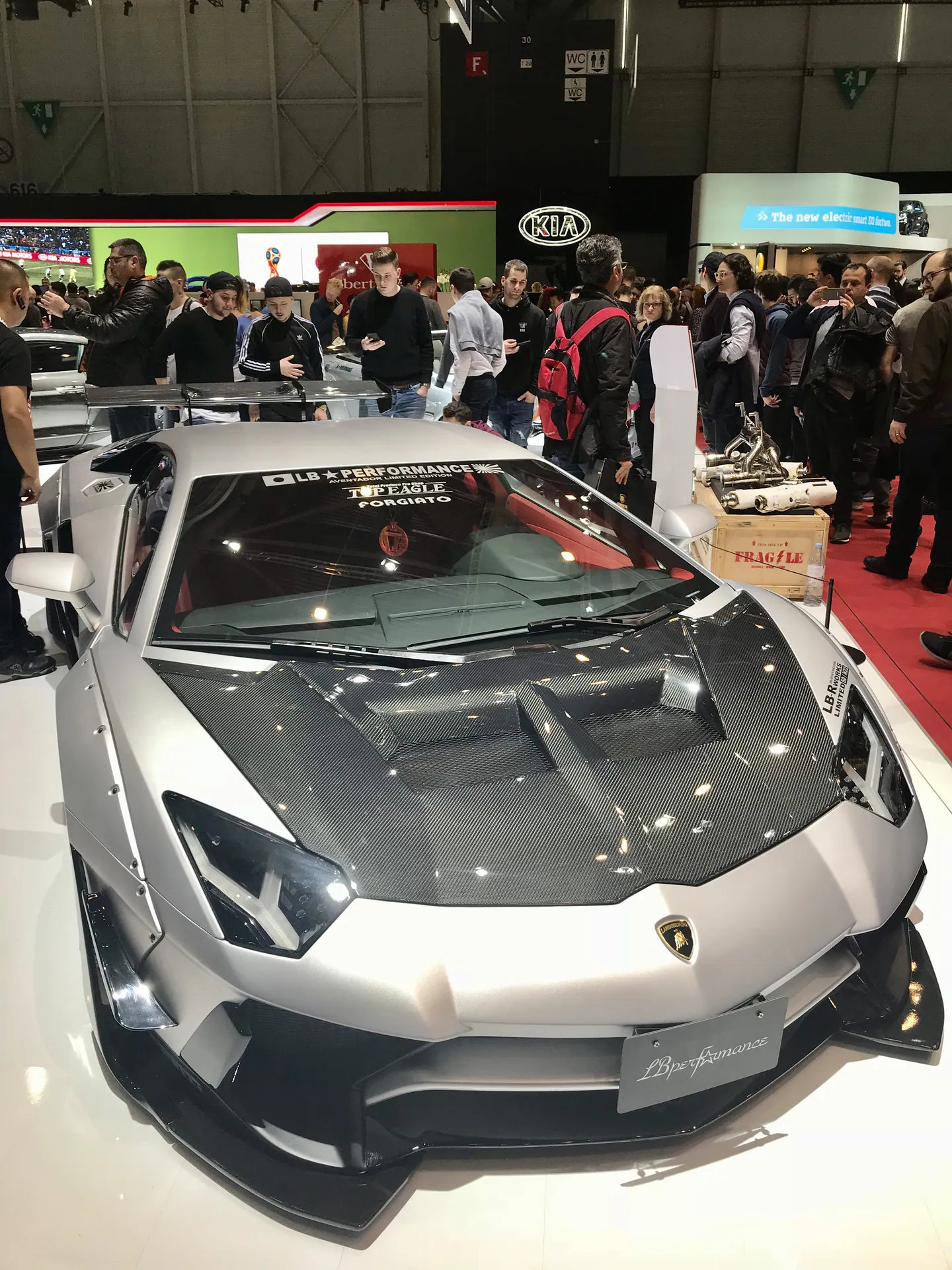 Kitted Lamborghini Aventador at Geneva International Motor Show 2018 (Ank Kumar) 04
