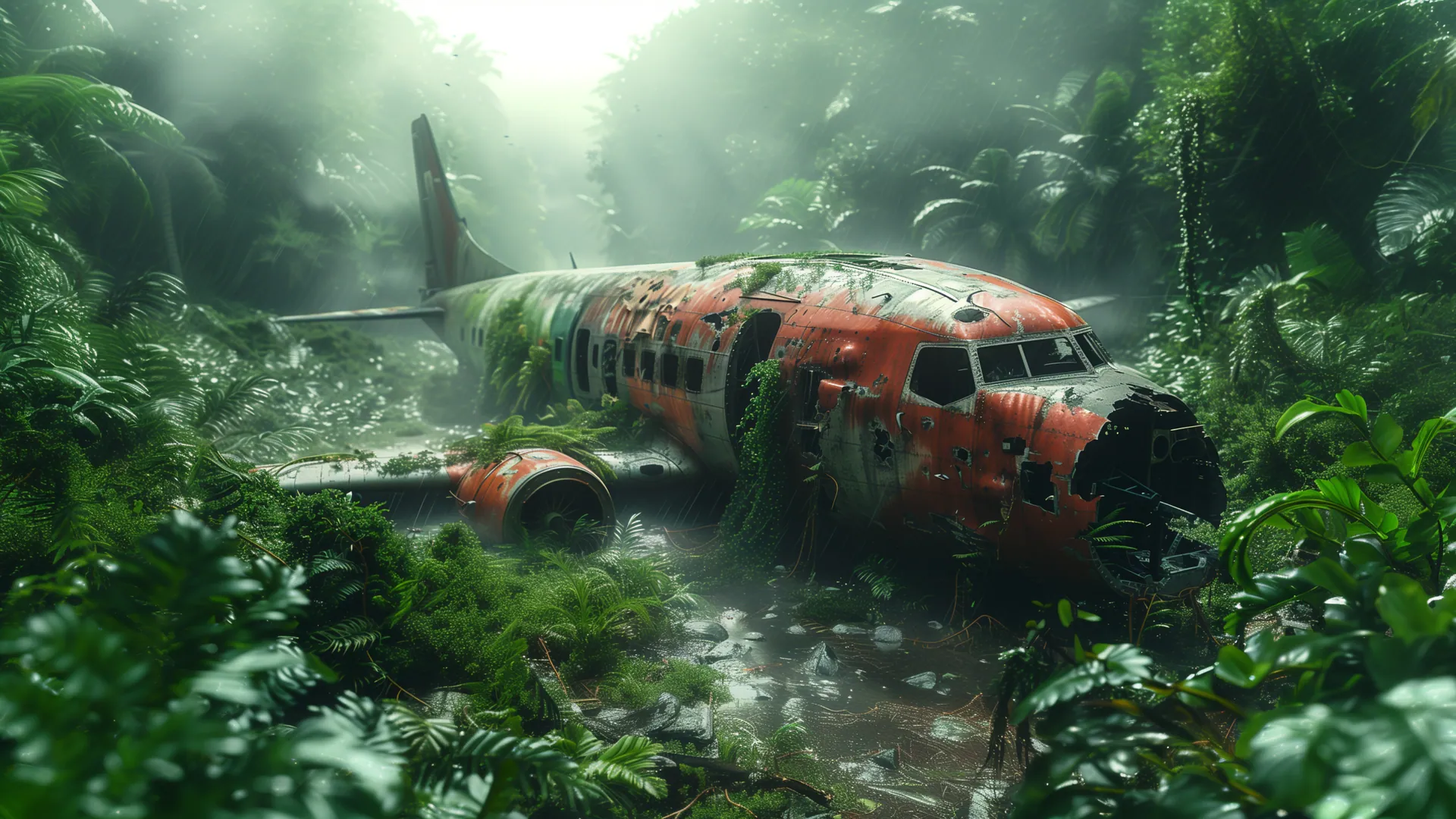 Crashed_Airplane_-_TV_Art
