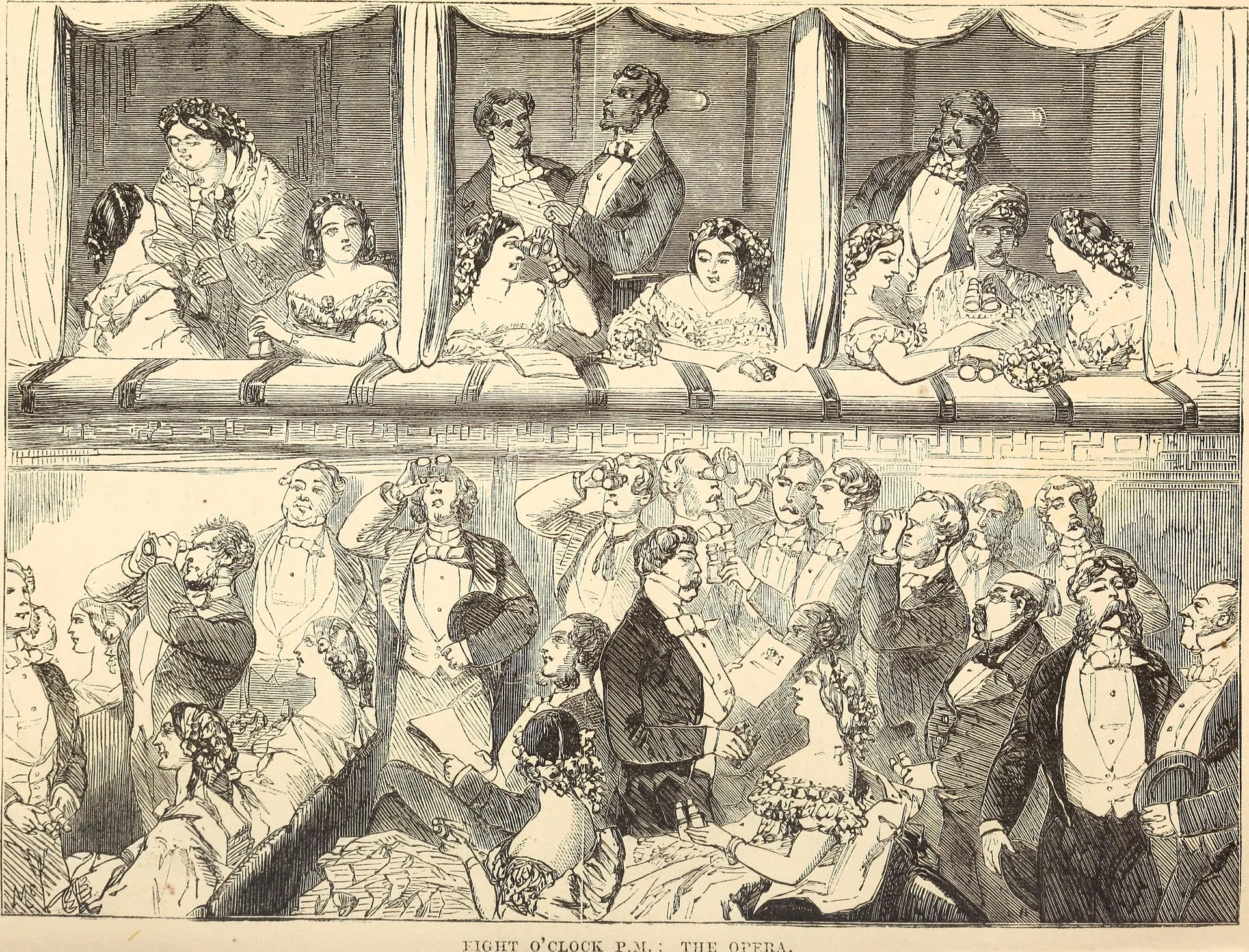 Twice round the clock; or, The hours of the day and night in London (1859)