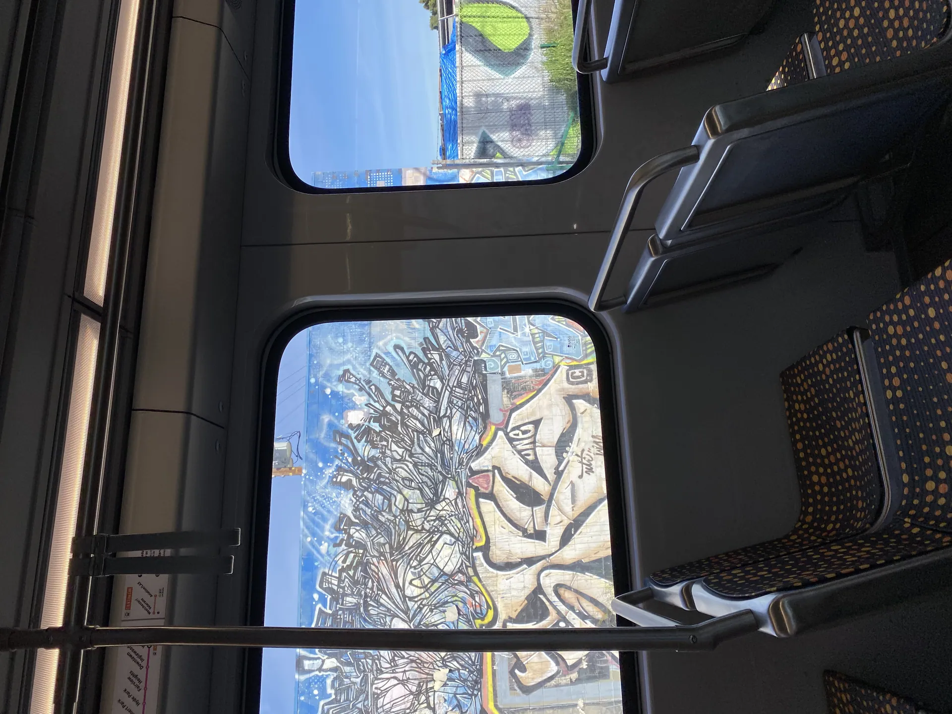 K Line Crenshaw Line on Thursday morning 2023-02-24
