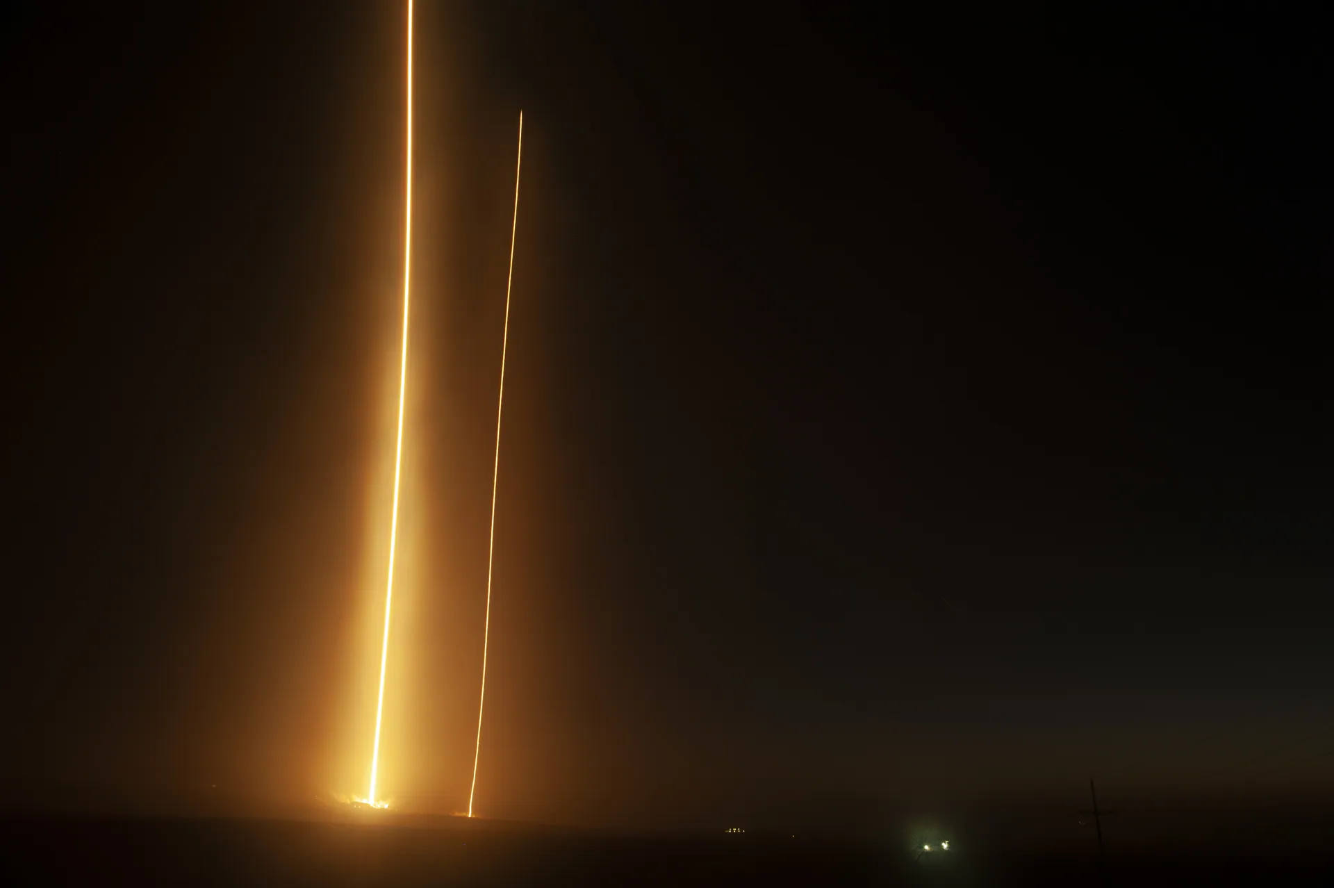 Vandenberg launches SpaceX Falcon 9 (181007-F-UP786-001)