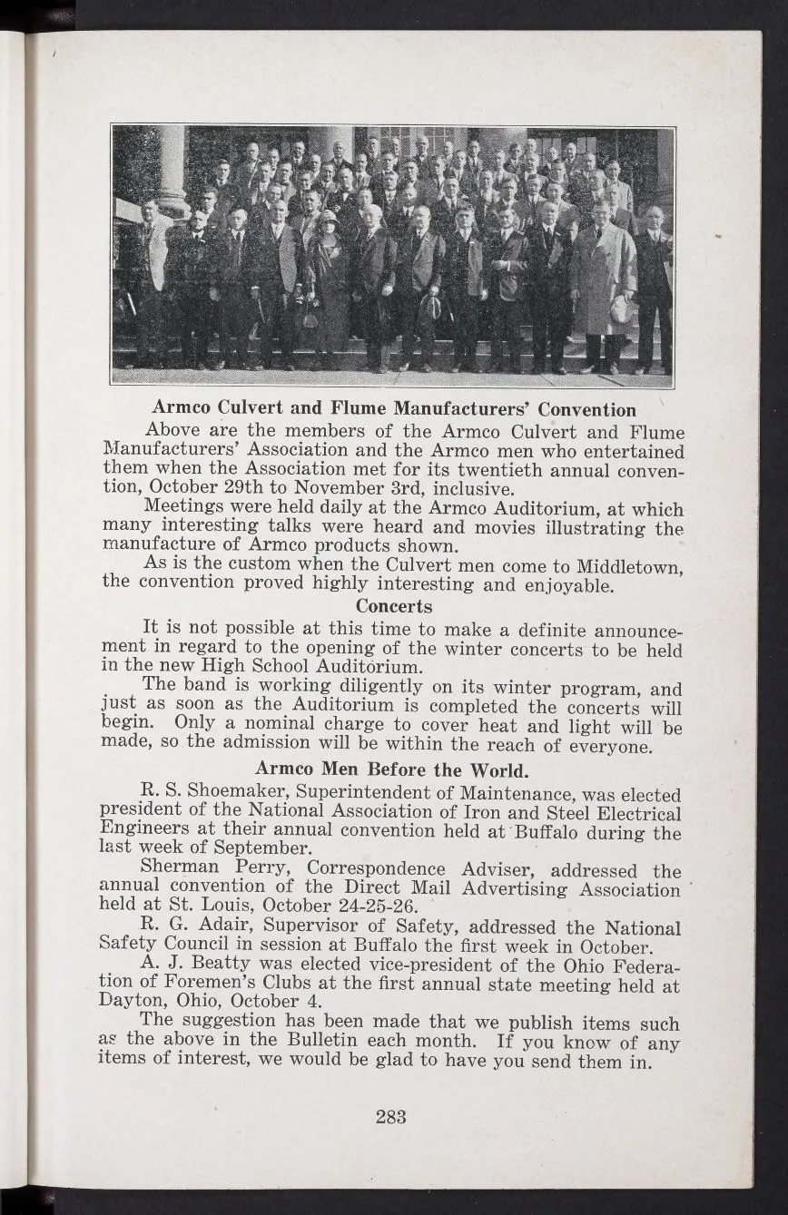 Armco Bulletin, November 1923 - DPLA - 0da0f9ac2531d9f8643d066a370e0bda (page 21)