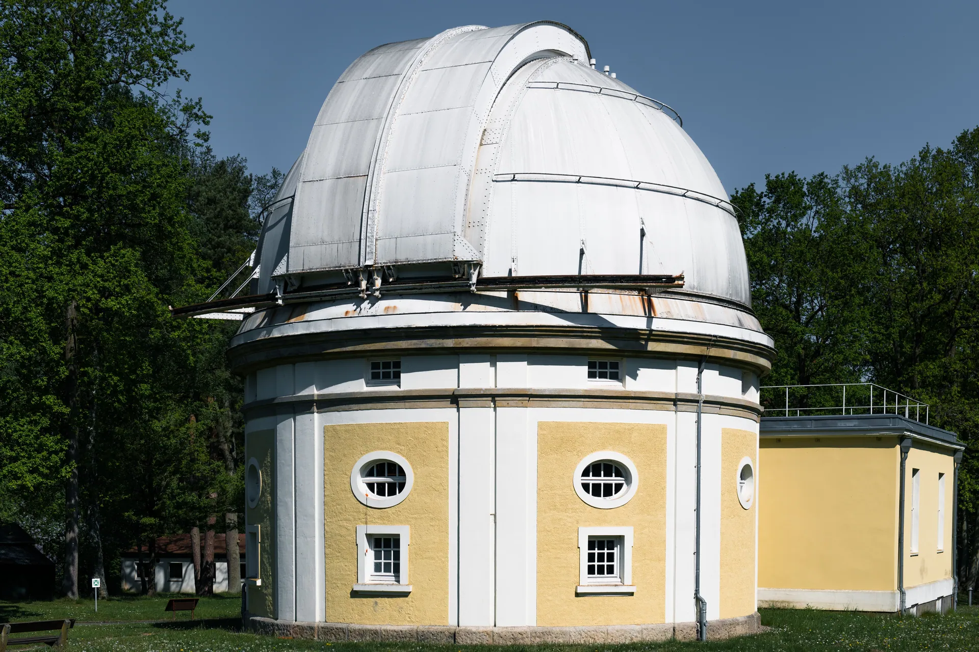 Explore the historic astronomical observatory in Hamburg, a symbol of celestial observation.