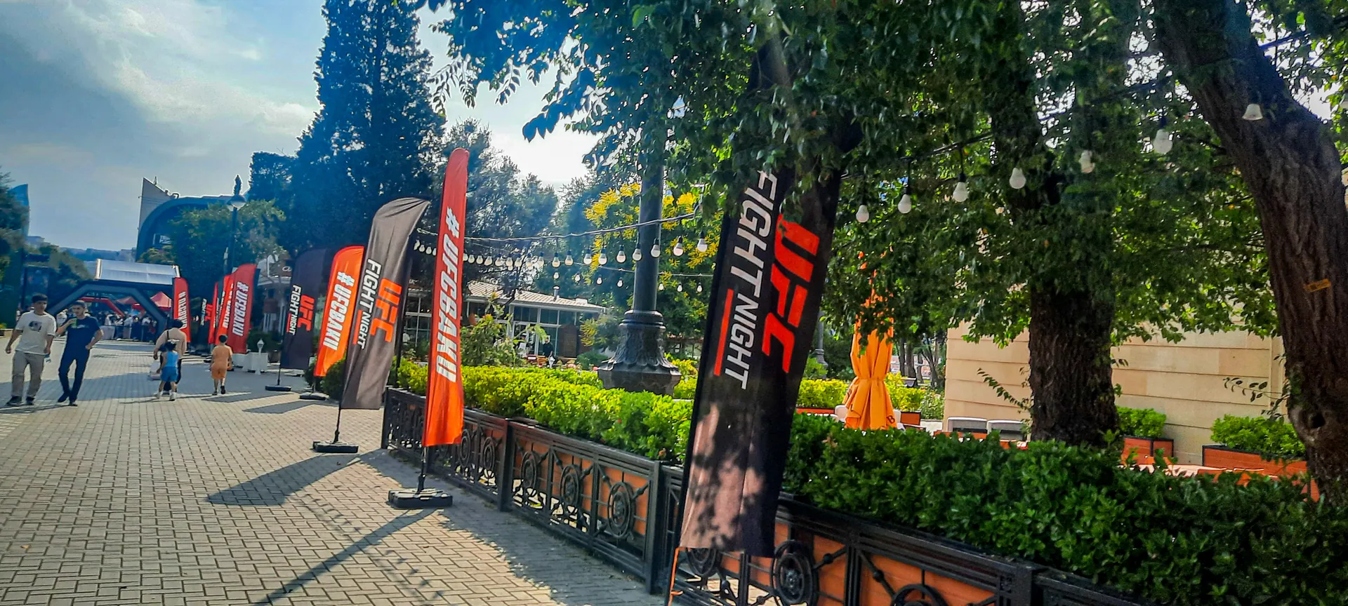UFC Fight Night Fiziev vs. Torres brand activation event in Baku Boulevard (43552)