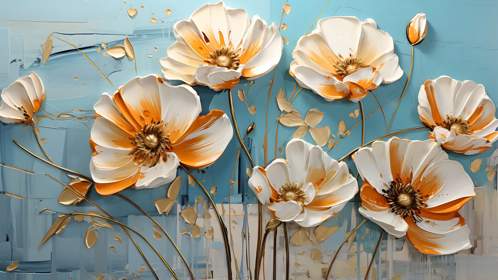 California_Poppy_-_TV_Art