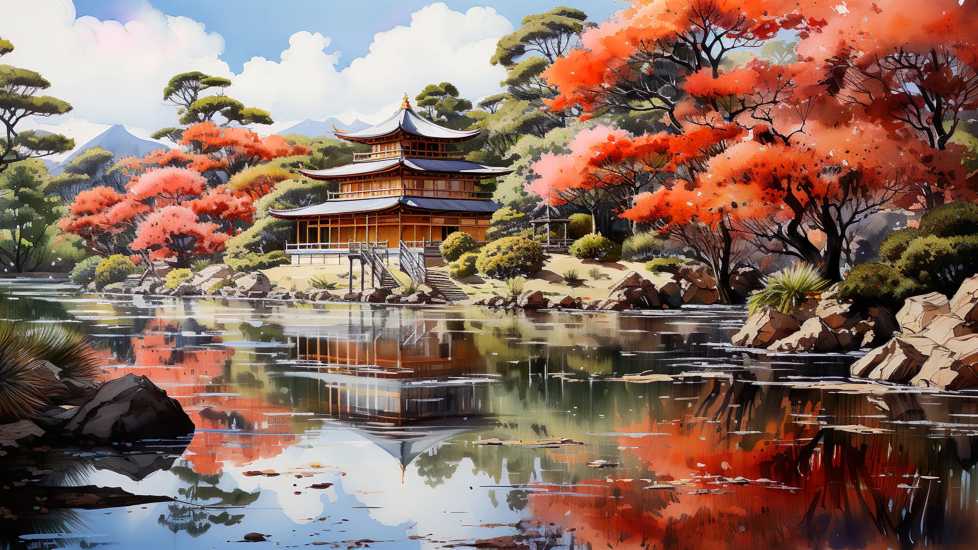 Kinkakuji_Temple_-_TV_Art