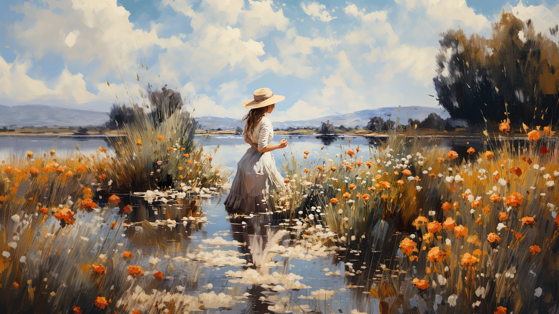 Girl_In_Pond_-_TV_Art