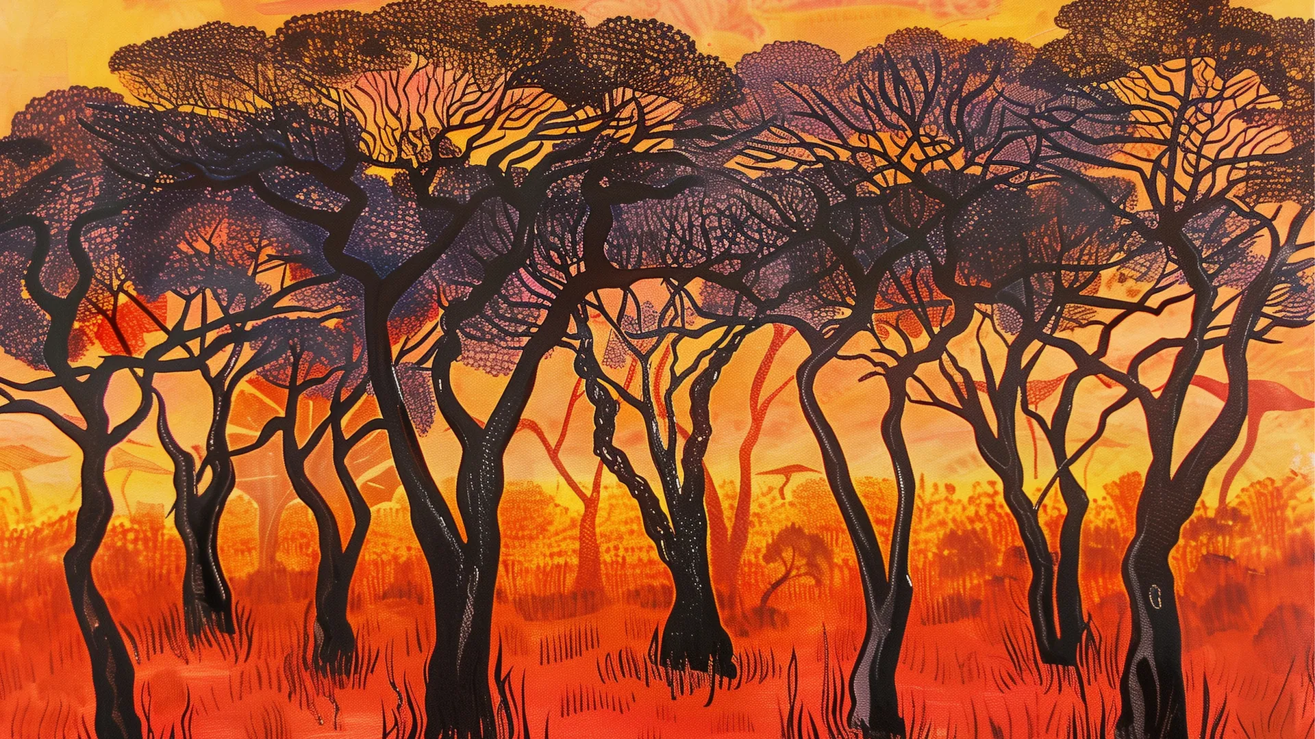 Serengeti_Trees_-_TV_Art