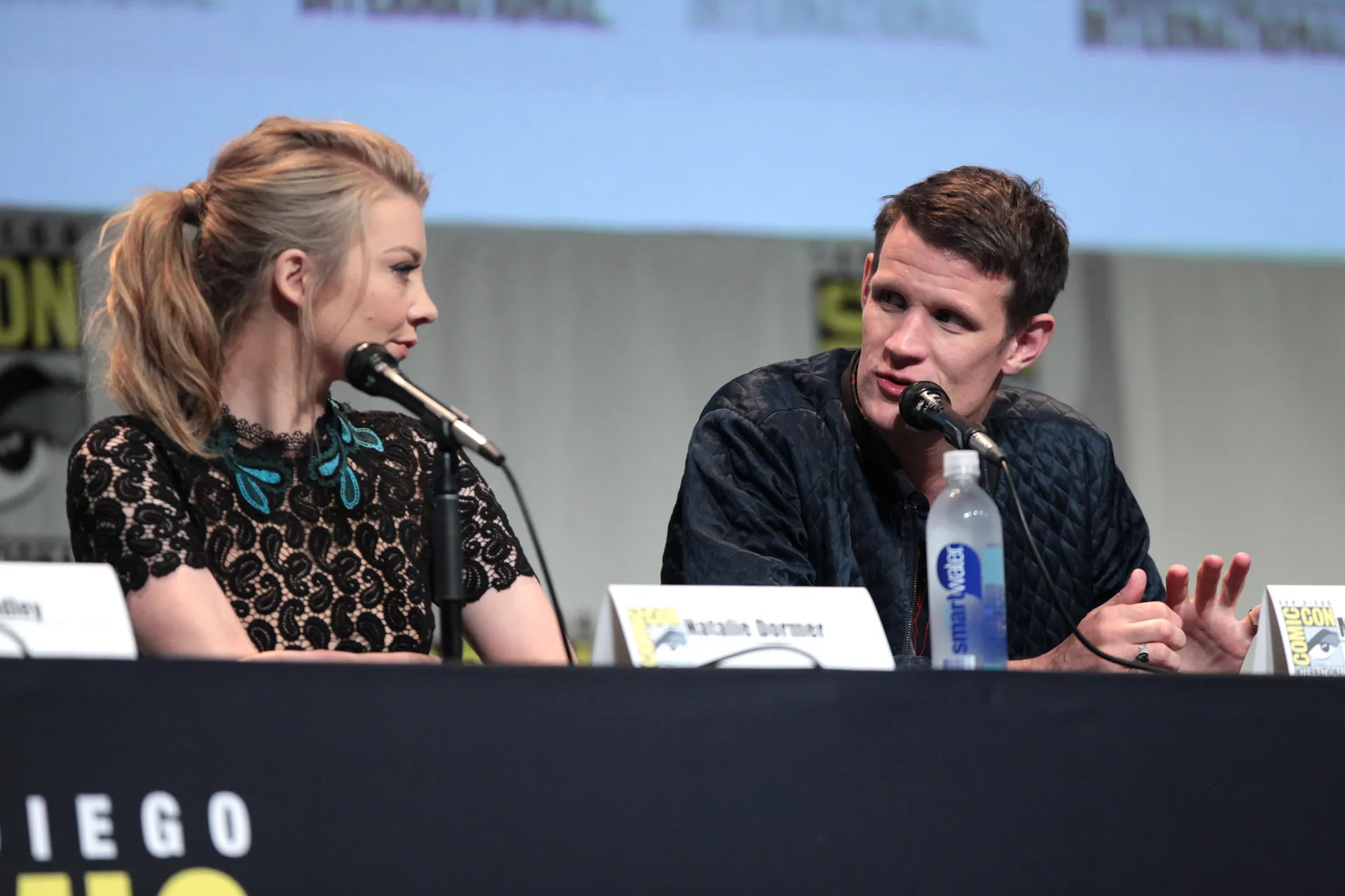 SDCC 2015 - Natalie Dormer & Matt Smith