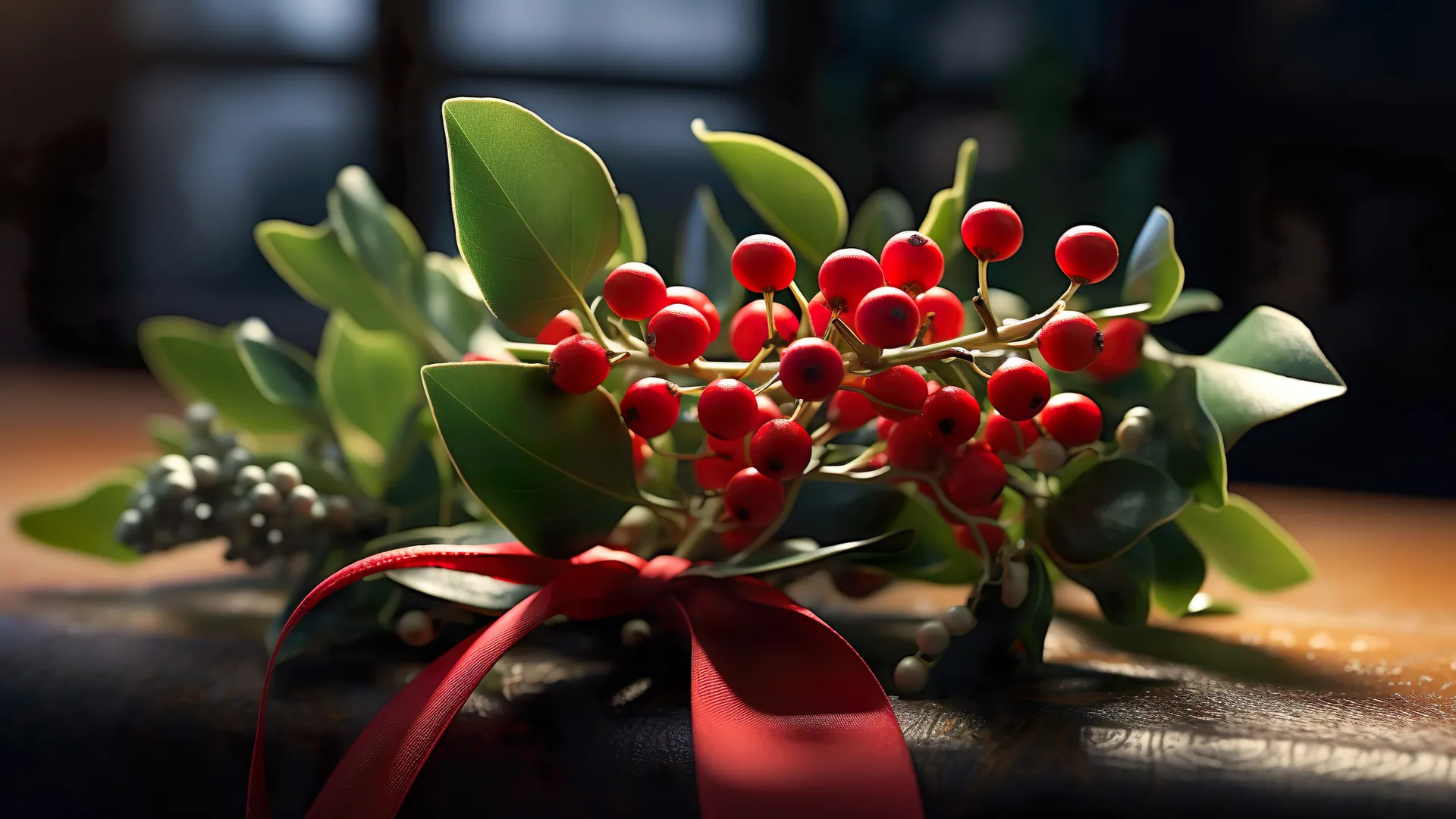 Mistletoe_With_Ribbon_-_TV_Art