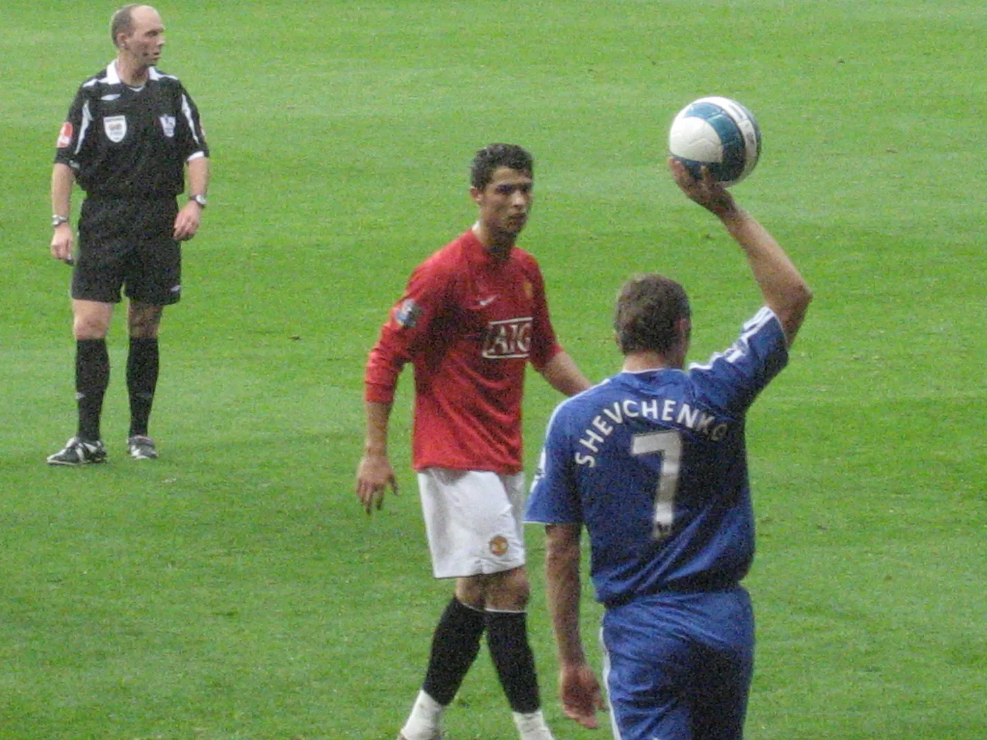 Cristiano Ronaldo and Andriy Shevchenko, 2007