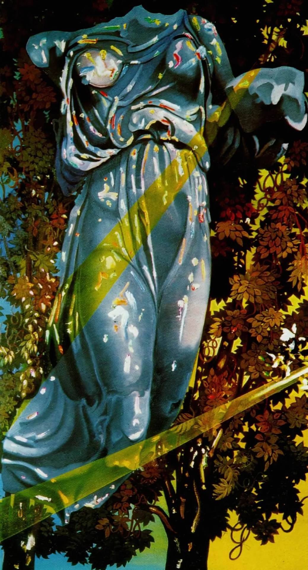 1977_11_Nike,_Victory_Goddess_of_Samothrace,_Appears_in_a_Tree_Bathed_in_Ligh_4194a6f4