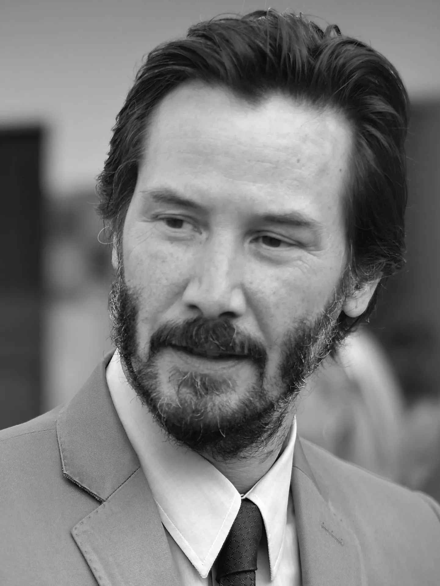Keanu Reeves (crop and levels) (cropped)