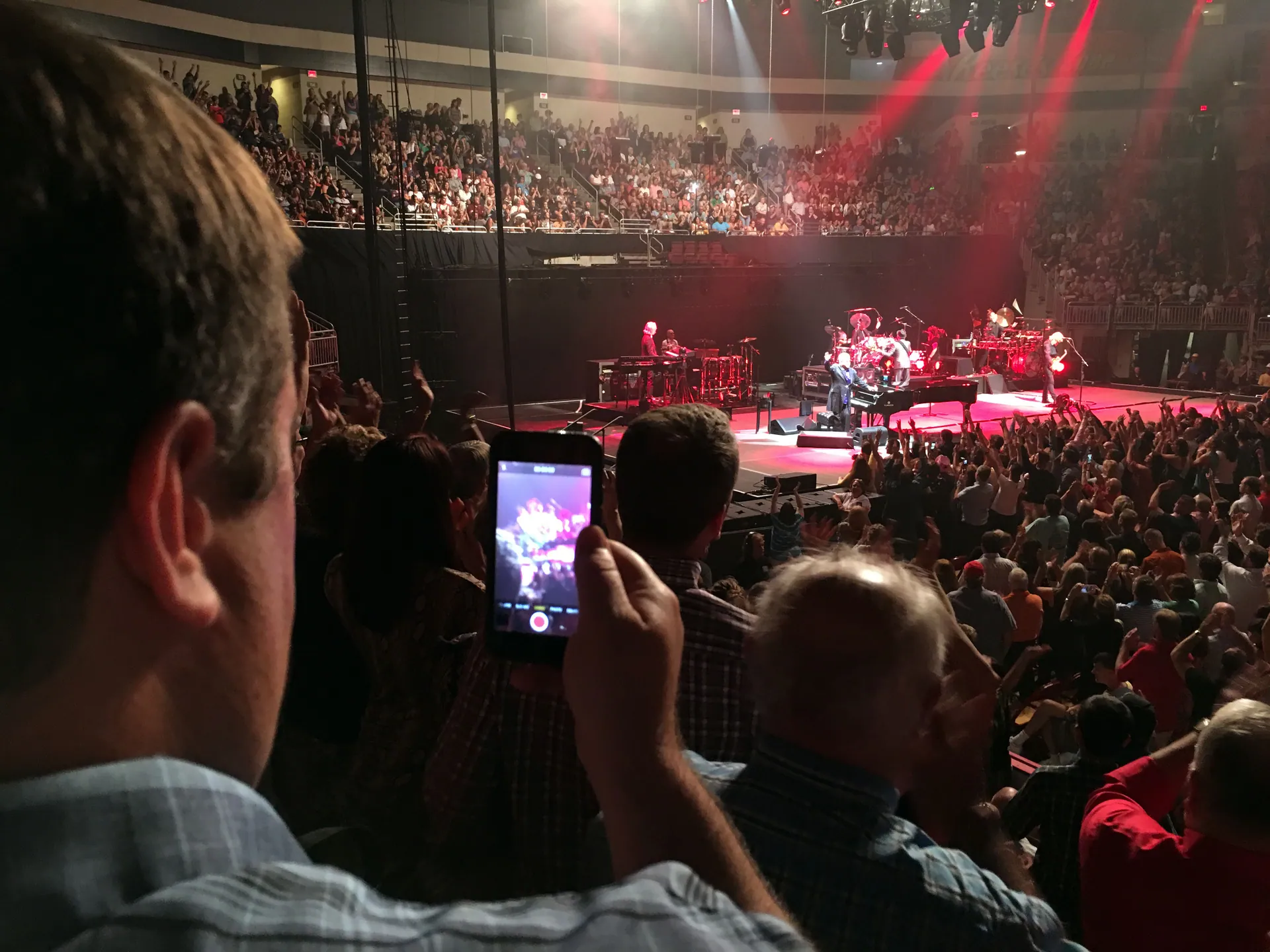 Elton John at Giant Stadium in Hershey