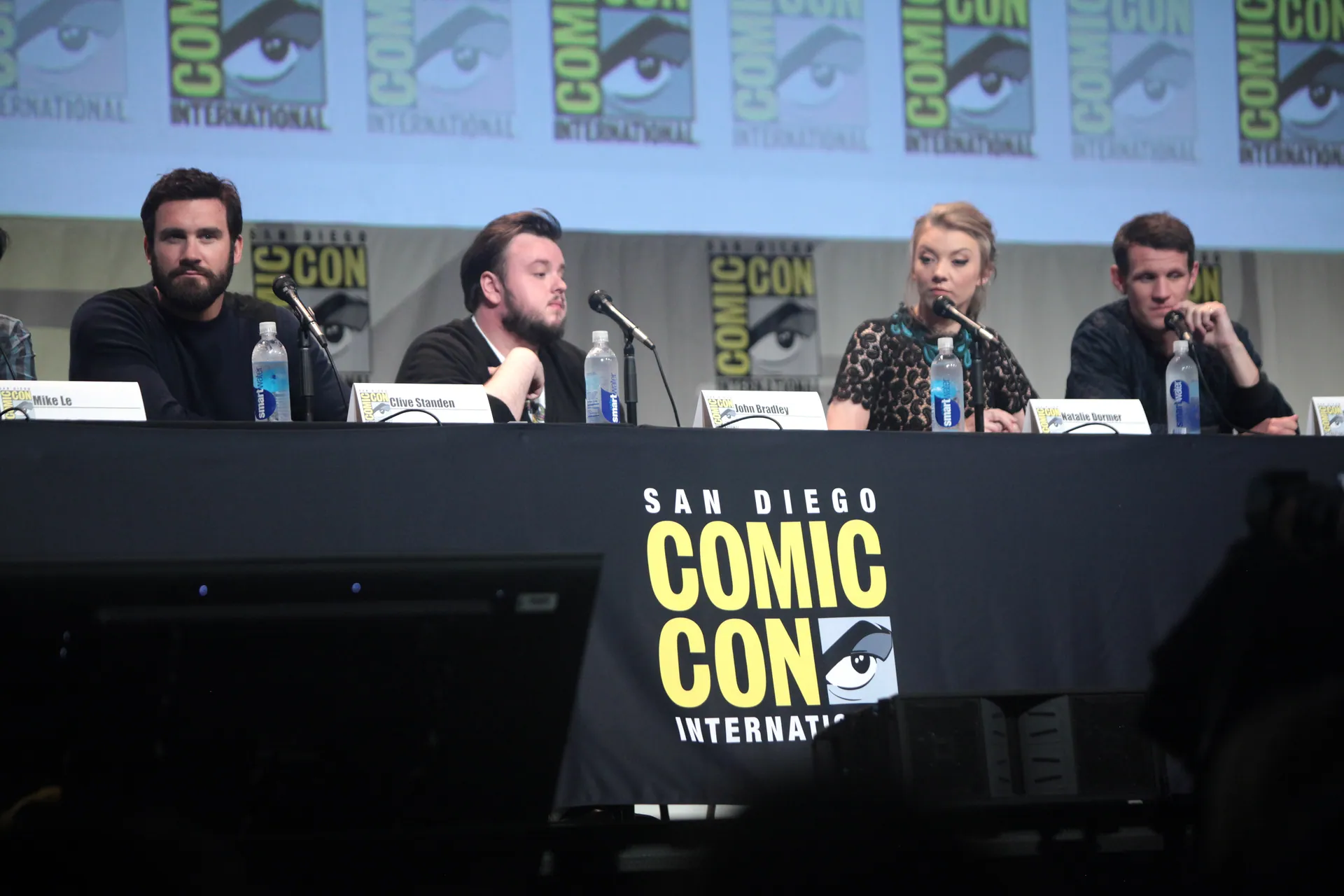 SDCC 2015 - Clive Standen, John Bradley, Natalie Dormer & Matt Smith