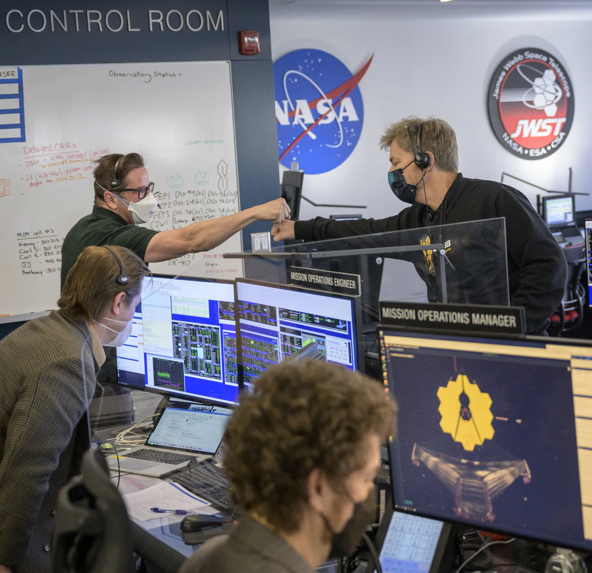 James Webb Space Telescope Second Primary Mirror Deployment (NHQ202201080006)