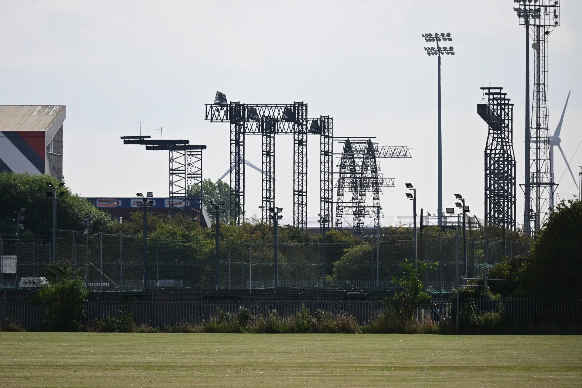 Coldplay at Craven Park Concert Prep Stage Setup, Kingston upon Hull 14-08-2025