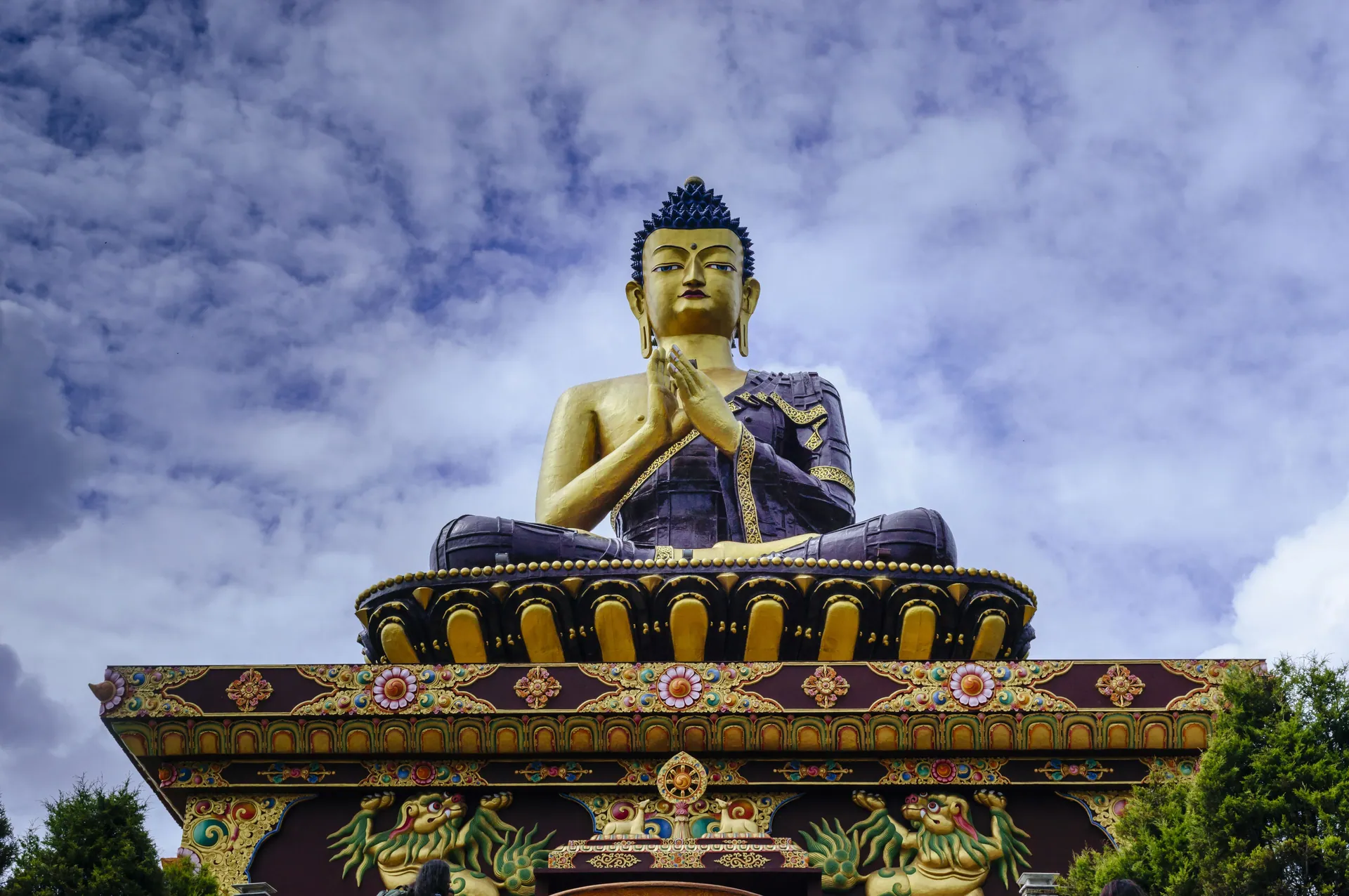 Large Buddha Statue in Buddha Park, Ravangla