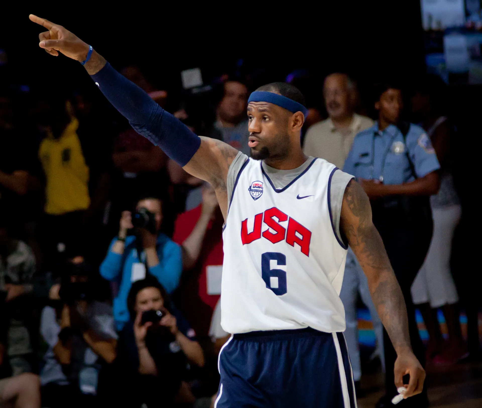 LeBron James 2012 USA team