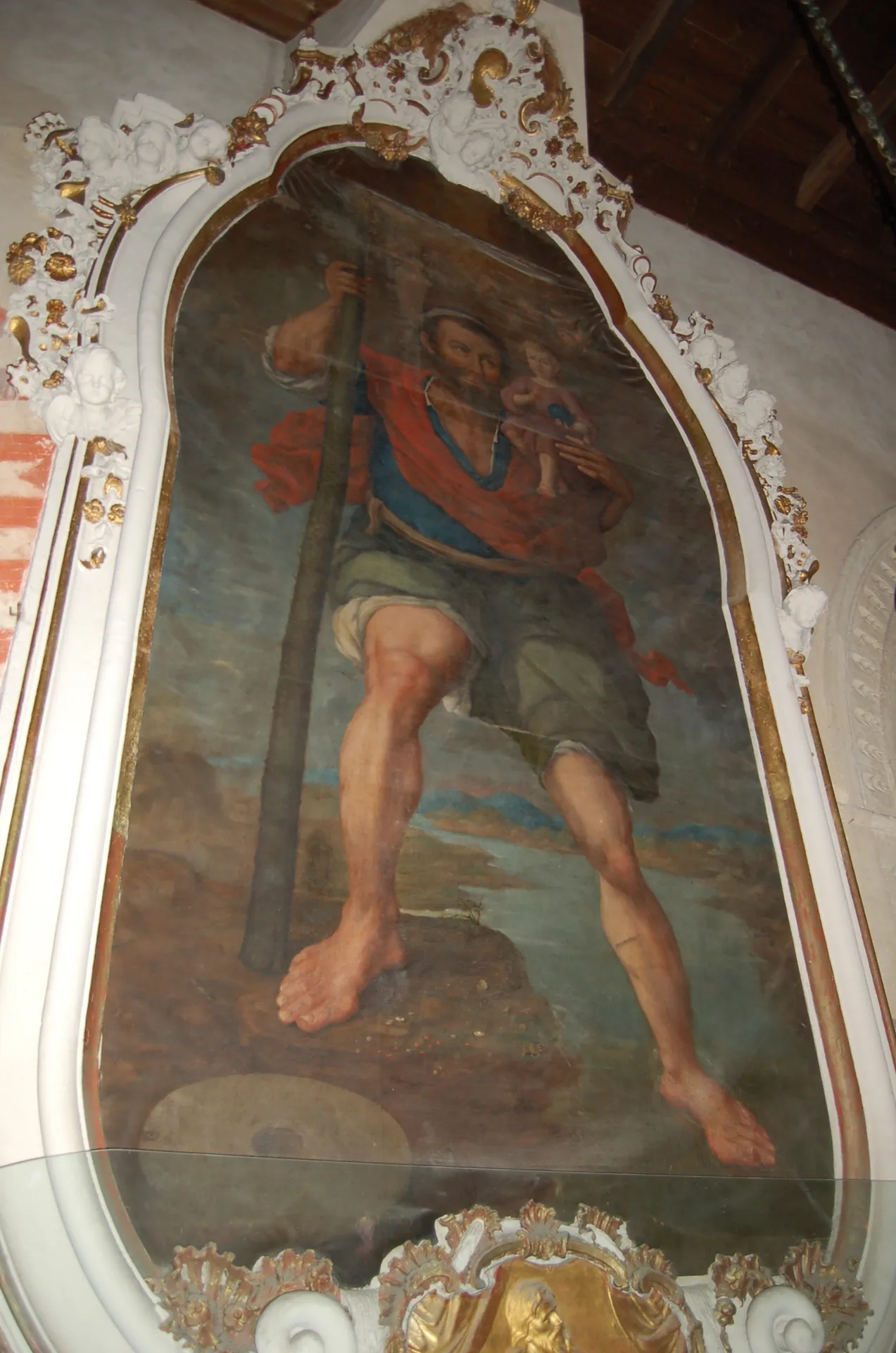 Altar de San Cristóbal. (Mezquita-catedral de Córdoba)