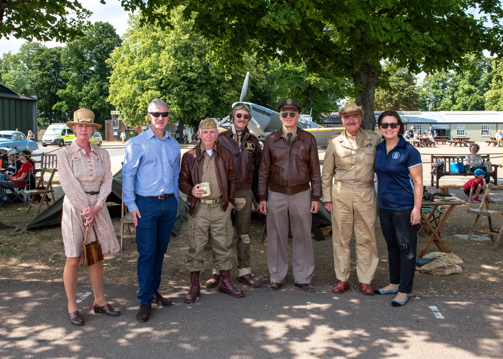 CMSAF visits Duxford
