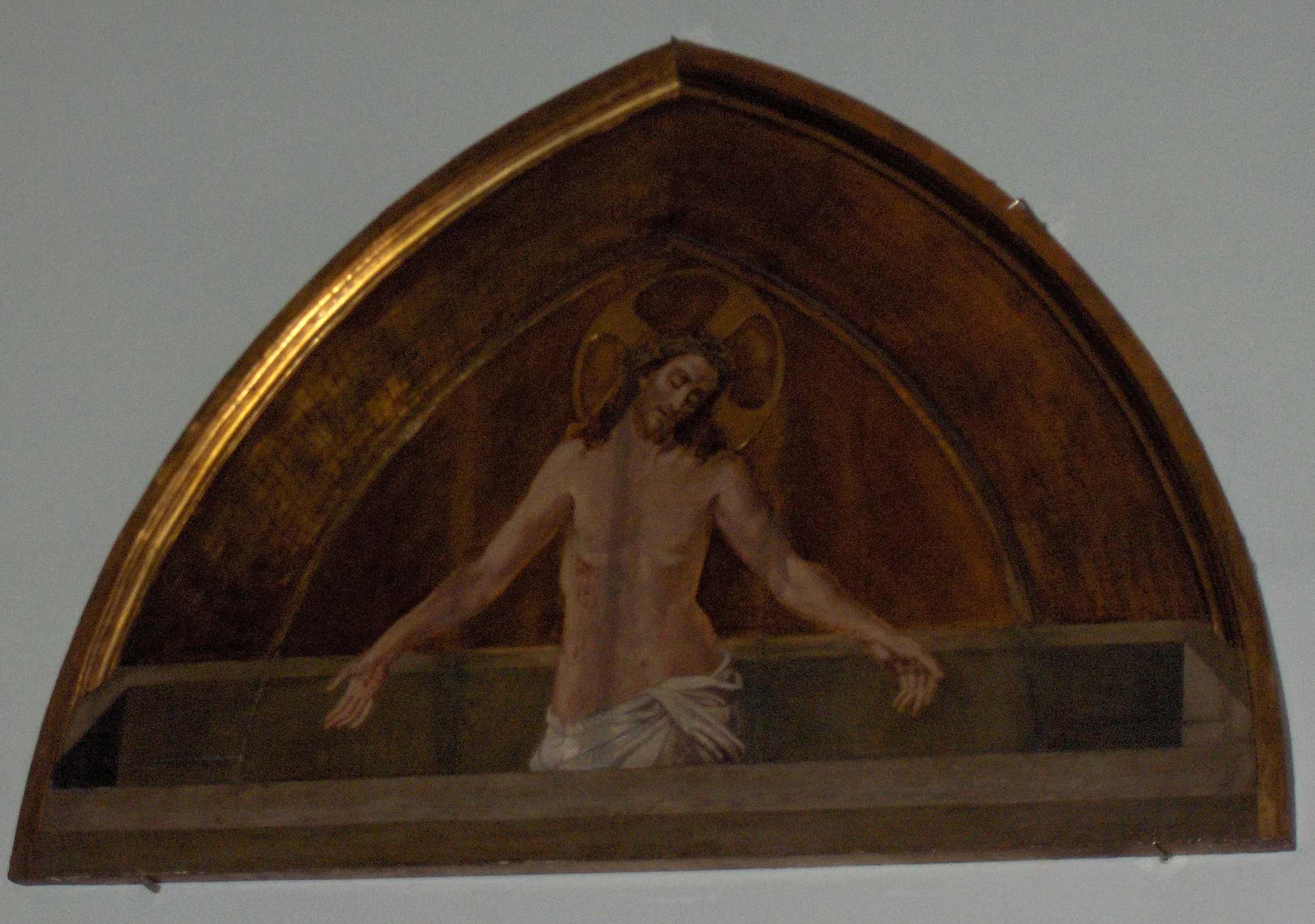 Jesus Christ painting, Capuchin church of Our Lady of Lourdes, Rijeka070