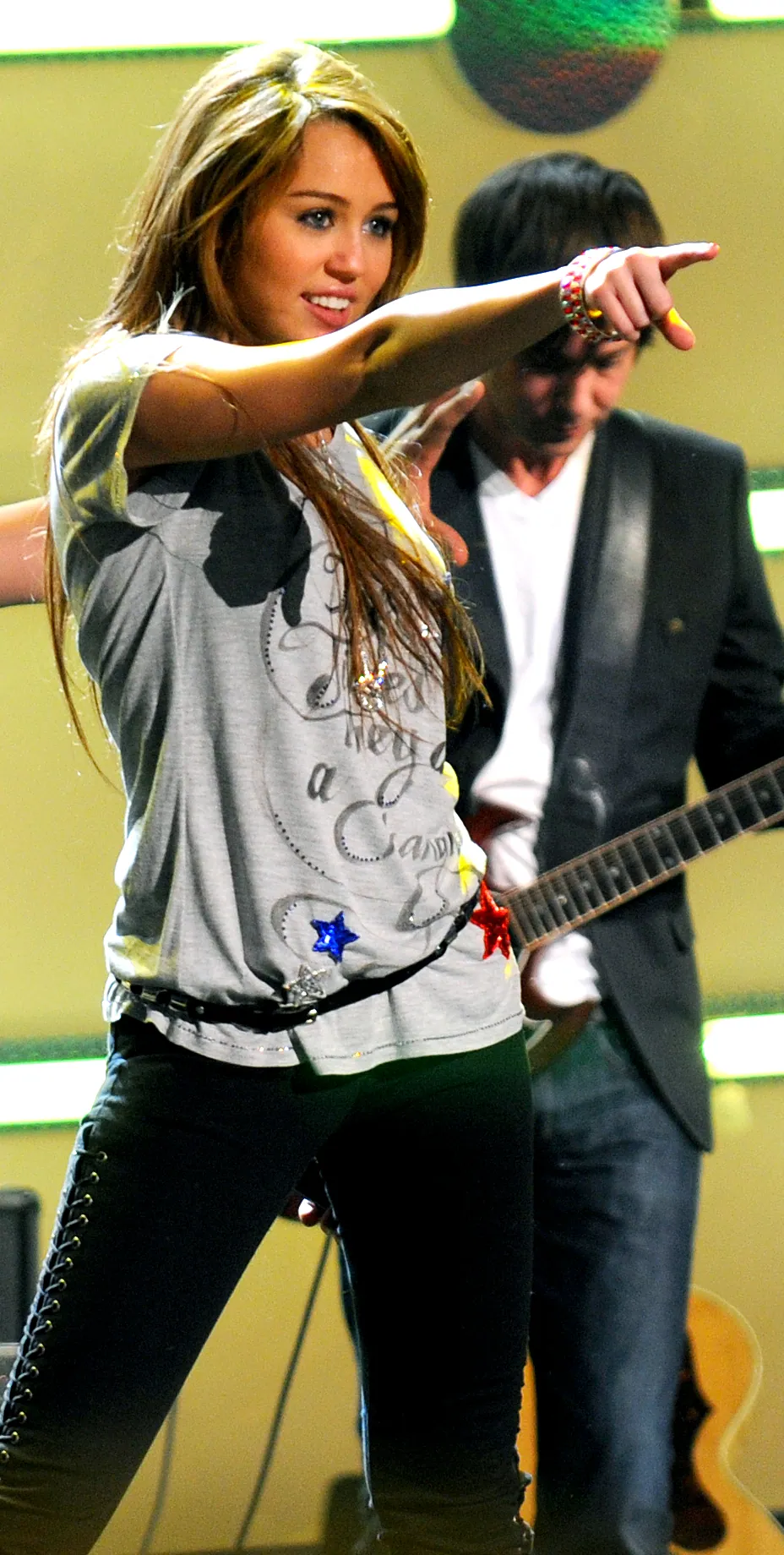 Miley Cyrus at Kids' Inaugural 2-recropped