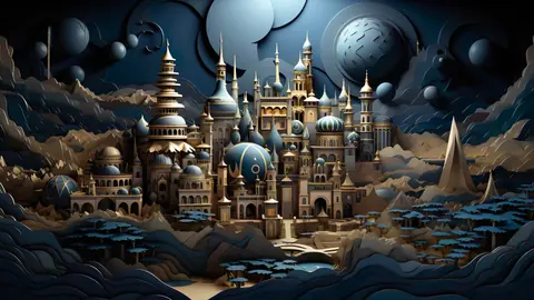Dark_Blue_Desert_City_-_TV_Art