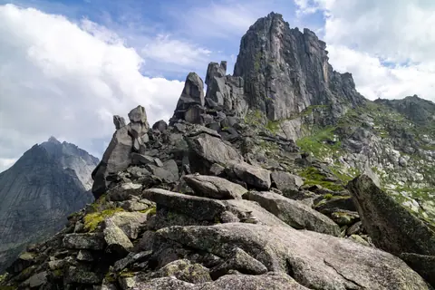 Ergaki, Peak Molodezhnyy, Sayan Mountains, Russia