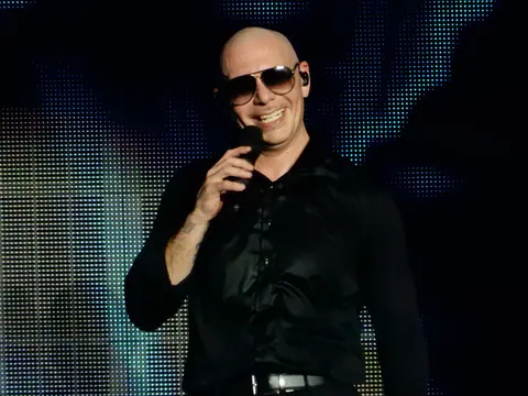 Pitbull in Concert in Las Vegas