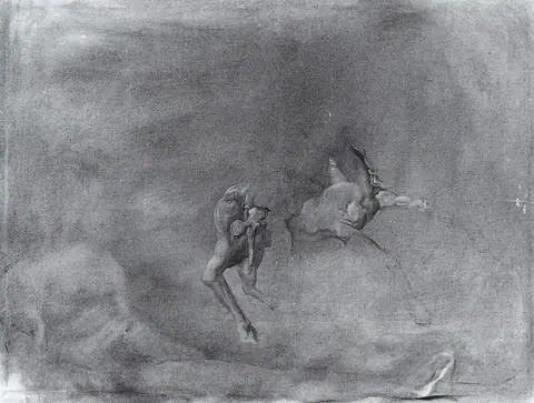 1979_14_Nude_and_Horse_with_Metamorphosis_(unfinished),_circa_1979