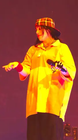 Billie Eilish during a show in Inglewood (Dec 2024; 4)