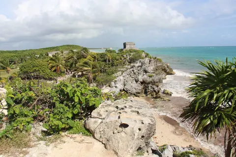 Tulum Ruinas Dec 2015 - Great view