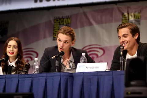 Lily Collins, Jamie Campbell Bower & Kevin Zegers