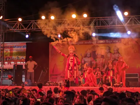 Celebrations of Hanuman Jayanti Festival in Betul, Madhya Pradesh, India (2025) 34