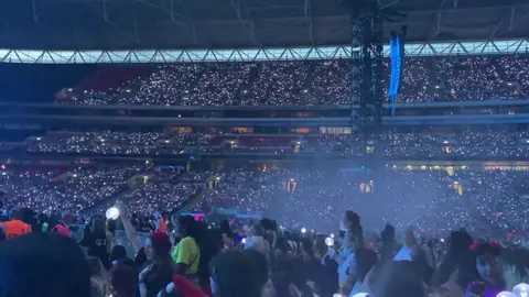 ARMY at BTS Love Yourself Speak Yourself concert at Wembley Stadium, 1 June 2019