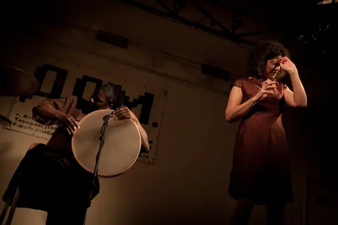 Iva Bittová and Hamid Drake 29