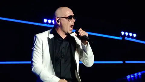 Pitbull in Concert in Las Vegas