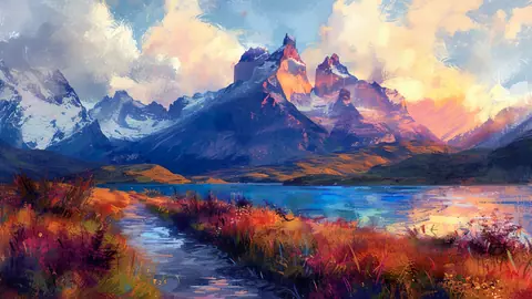 Torres_del_Paine_-_TV_Art