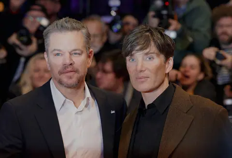 Matt Damon and Cillian Murphy at Berlinale 2024