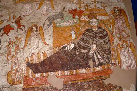 Nativity of Jesus Christ from Faras Cathedral
