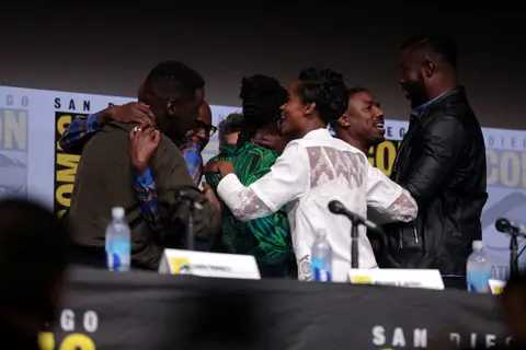 Daniel Kaluuya, Forest Whitaker, Lupita Nyong'o, Letitia Wright, Michael B. Jordan & Winston Duke