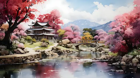 Togetsu_Bridge_-_TV_Art