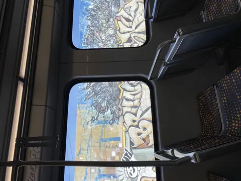 K Line Crenshaw Line on Thursday morning 2023-02-26