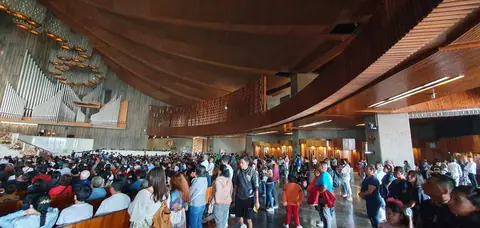 Interior - New Basilica of Our Lady of Guadalupe - Mexico 2024 (4)